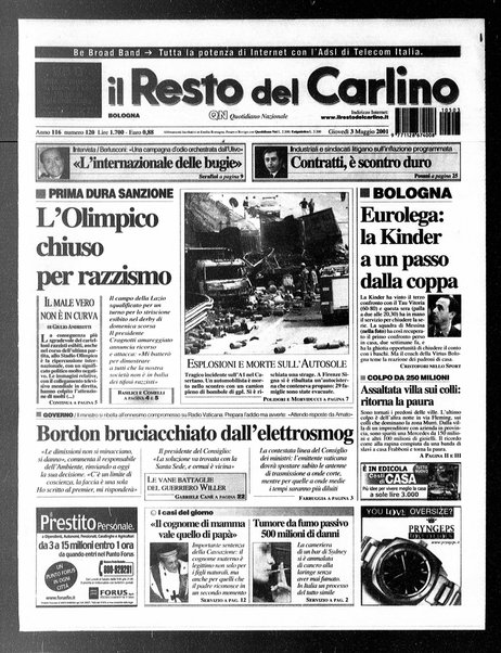 Il Resto del Carlino : giornale dell'Emilia